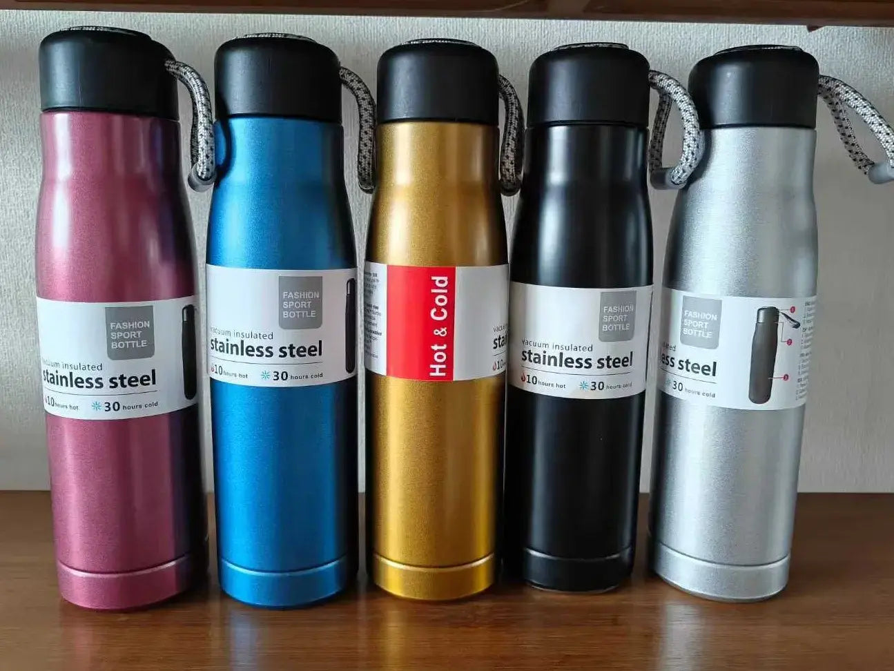 TGP Insulated Bottle – Double-Wall Vacuum Stainless Steel Hot & Cold Bottle